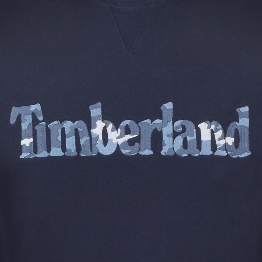 Alternative Image for ProductTimberland Crew Neck Logo Sweatshirt Navy3
